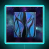 Galactic Blue Light Neon Sign Art Cosmic Depth Space Decoration Inspiration