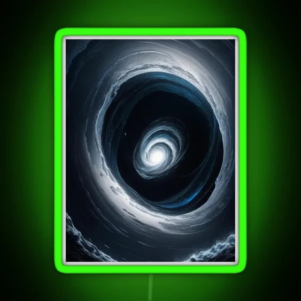 Abstract Space II RGB Neon Sign