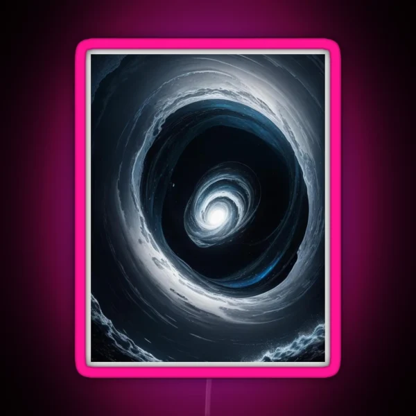 Abstract Space II RGB Neon Sign
