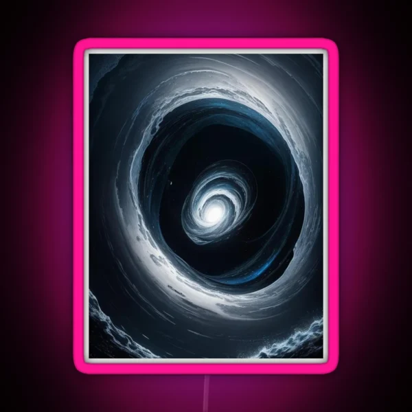 Abstract Space III RGB Neon Sign