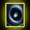 Unique Artistic Expression with Programmable RGB Neon Color Effects Canvas Sign