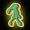 Abstract Squidward RGB Neon Sign - Image 5