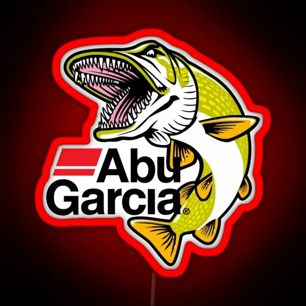 ABU GARCIAE MONSTER BASS FISHING RGB Neon Sign