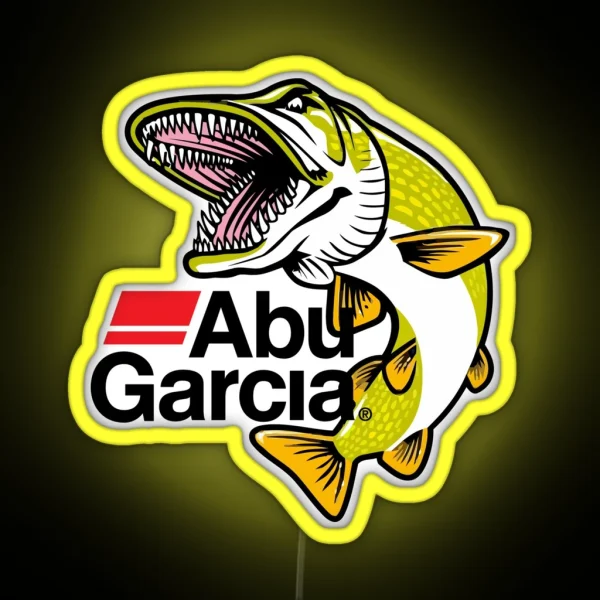 ABU GARCIAE MONSTER BASS FISHING RGB Neon Sign