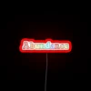 Vibrant full-color electronic LED light display in abundance style.