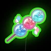 Vibrant Neon Abyss Mage Dango LED Sign with RGB Lighting