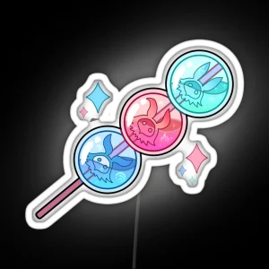 Abyss Mage Glass Dango RGB Neon Sign