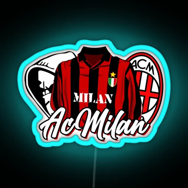 Ac Milan RGB Neon Sign