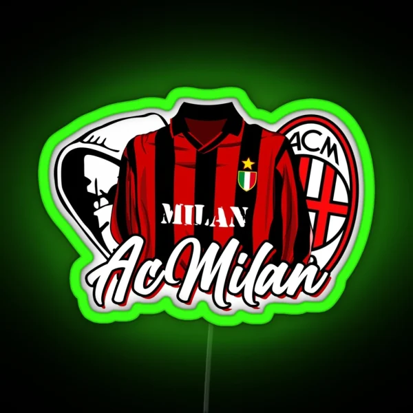 Ac Milan RGB Neon Sign