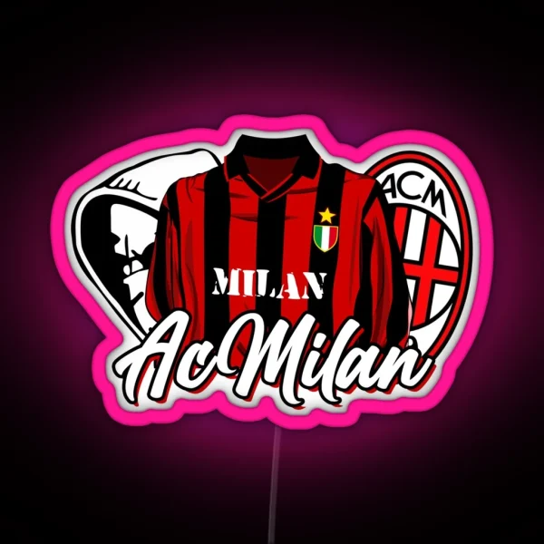 Ac Milan RGB Neon Sign
