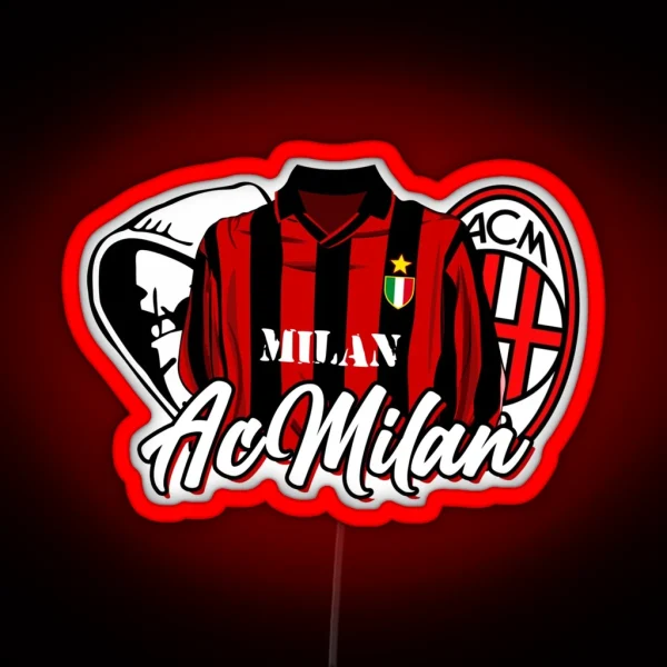 Ac Milan RGB Neon Sign