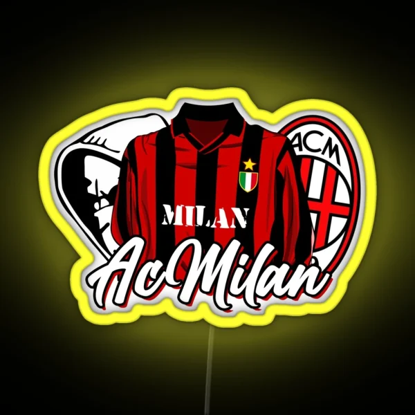 Ac Milan RGB Neon Sign
