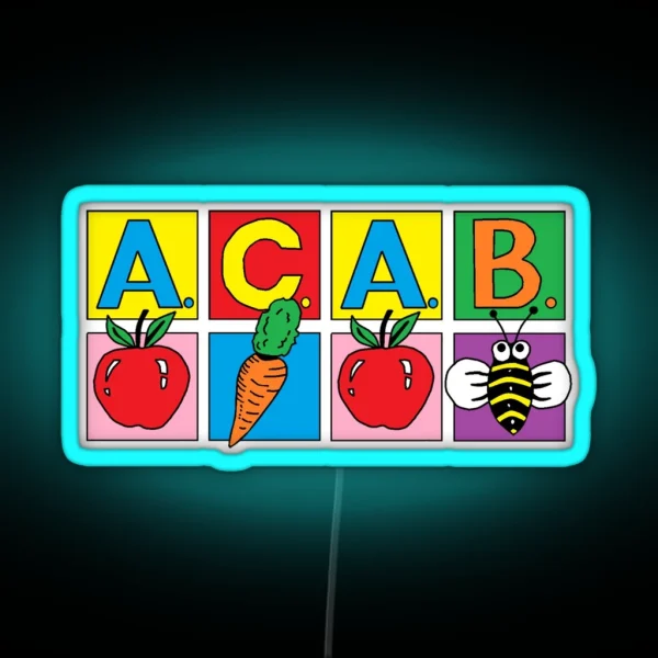 ACAB Kids RGB Neon Sign