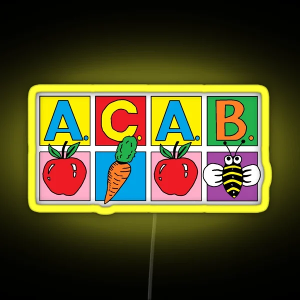 ACAB Kids RGB Neon Sign