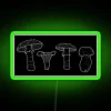 ACAB Mushrooms Amanita Chanterelle Amanita Bolete RGB Neon Sign - Image 3