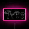 ACAB Mushrooms Amanita Chanterelle Amanita Bolete RGB Neon Sign - Image 6