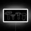 ACAB Mushrooms Amanita Chanterelle Amanita Bolete RGB Neon Sign - Image 4