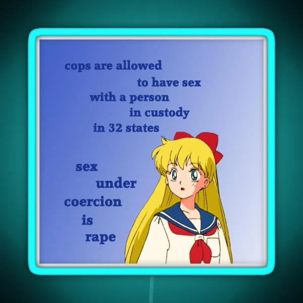 ACAB Sailor Venus RGB Neon Sign