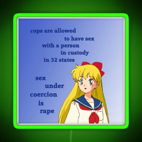 ACAB Sailor Venus RGB Neon Sign