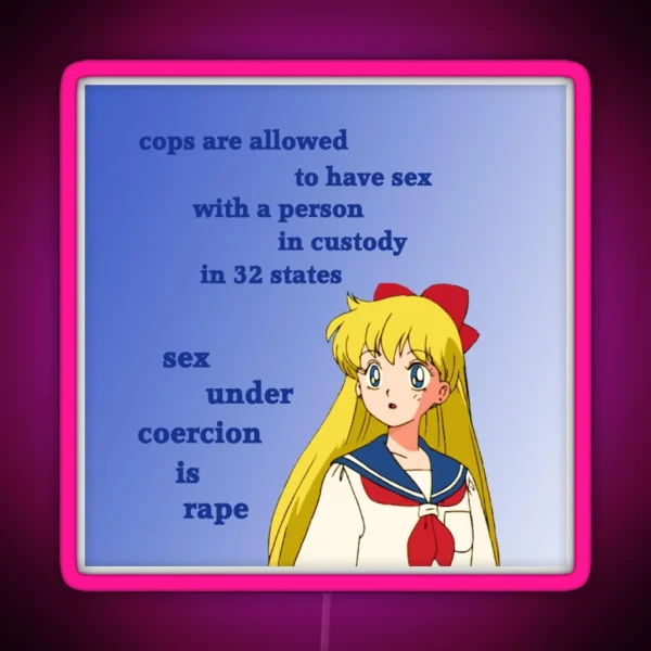 ACAB Sailor Venus RGB Neon Sign