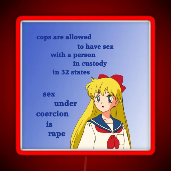 ACAB Sailor Venus RGB Neon Sign