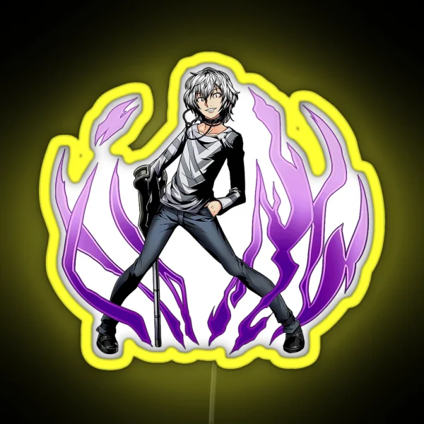 Accelerator To Aru Majutsu No Index Anime A Certain Magical Index RGB Neon Sign