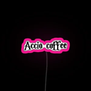 Accio Coffee RGB Neon Sign