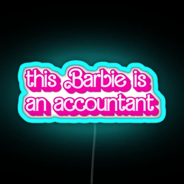Accountant RGB Neon Sign