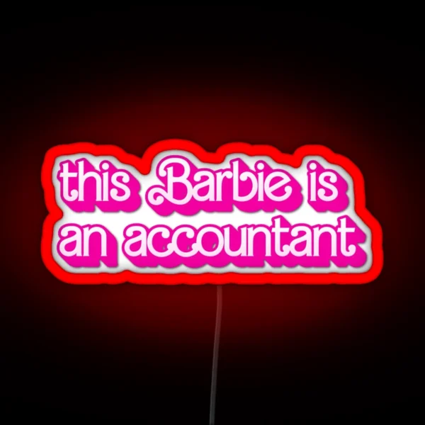 Accountant RGB Neon Sign