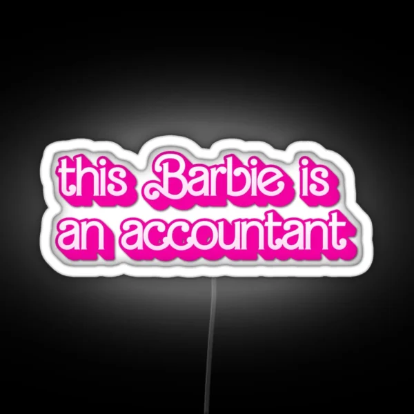 Accountant RGB Neon Sign