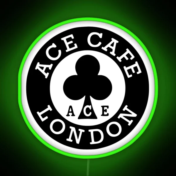 Ace Cafe London Logo Classic RGB Neon Sign