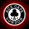 Exclusive London Cafe Logo Classic Neon Sign with Bright Colors