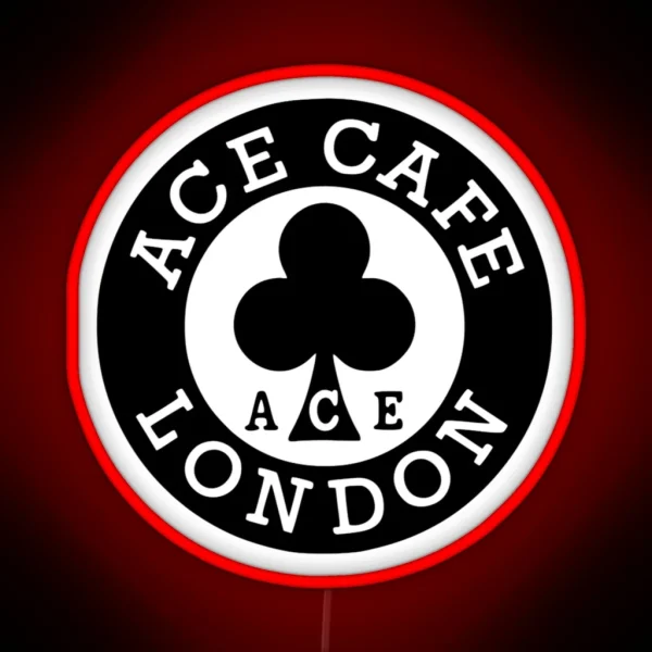 Ace Cafe London Logo Classic RGB Neon Sign