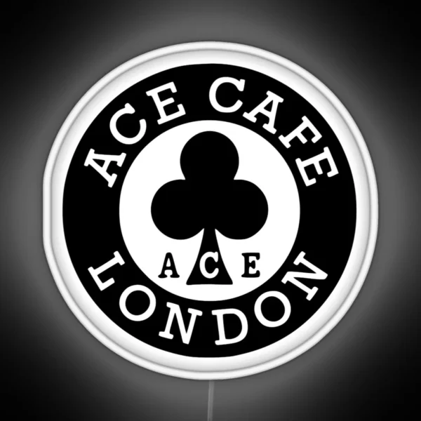 Ace Cafe London Logo Classic RGB Neon Sign