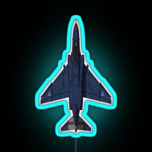 Ace Combat Mobius 1 Classic F 4 Version RGB Neon Sign