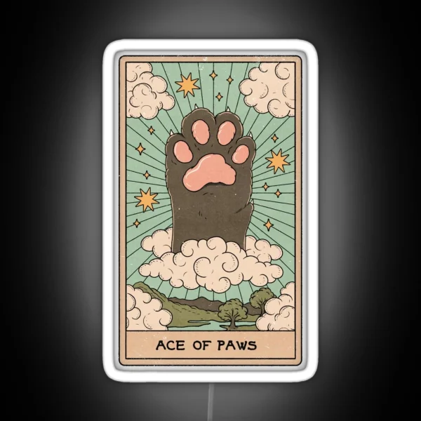 Ace Of Paws RGB Neon Sign
