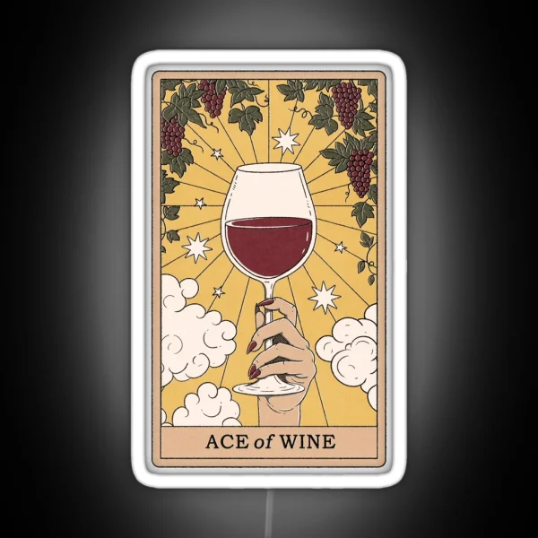 Ace Of Wine RGB Neon Sign