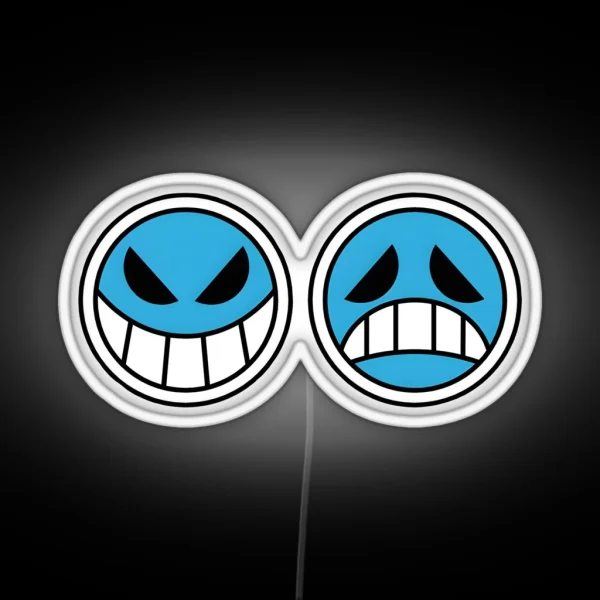 Ace Smiley RGB Neon Sign