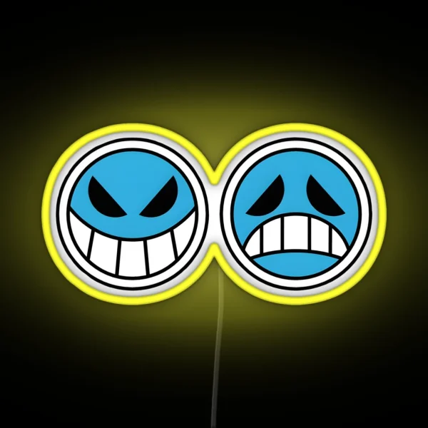 Ace Smiley RGB Neon Sign