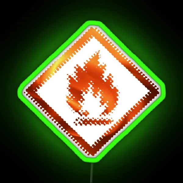 Acid Burn Hackers RGB Neon Sign