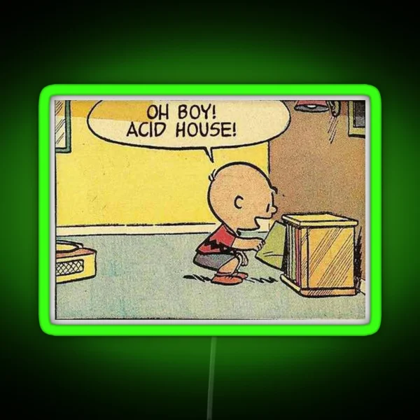 Acid House RGB Neon Sign