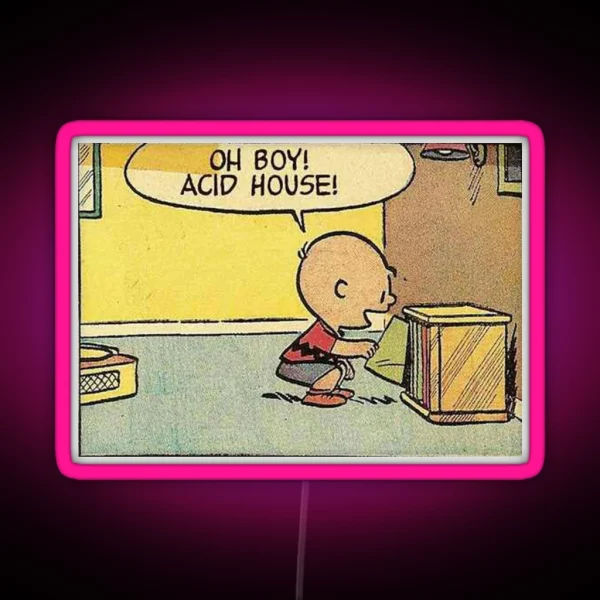 Acid House RGB Neon Sign