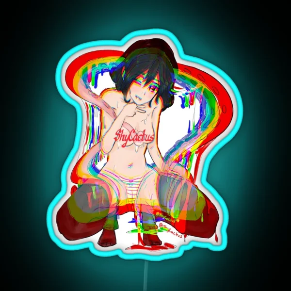 Acid Rainbow Deluxe RGB Neon Sign