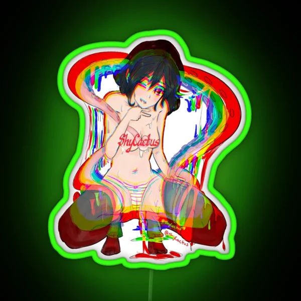 Acid Rainbow Deluxe RGB Neon Sign