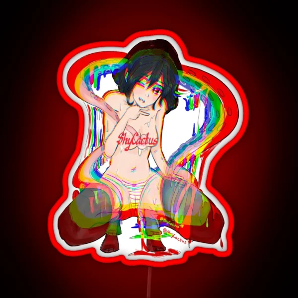 Acid Rainbow Deluxe RGB Neon Sign