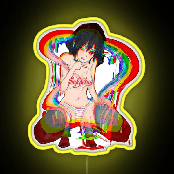 Acid Rainbow Deluxe RGB Neon Sign