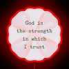 Reflecting faith and inner peace with vibrant ACIM inspired design.