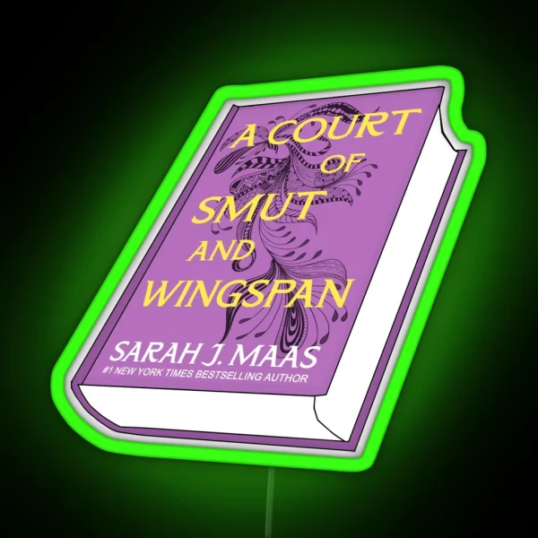 Acotar A Court Of Smut And Wingspan RGB Neon Sign