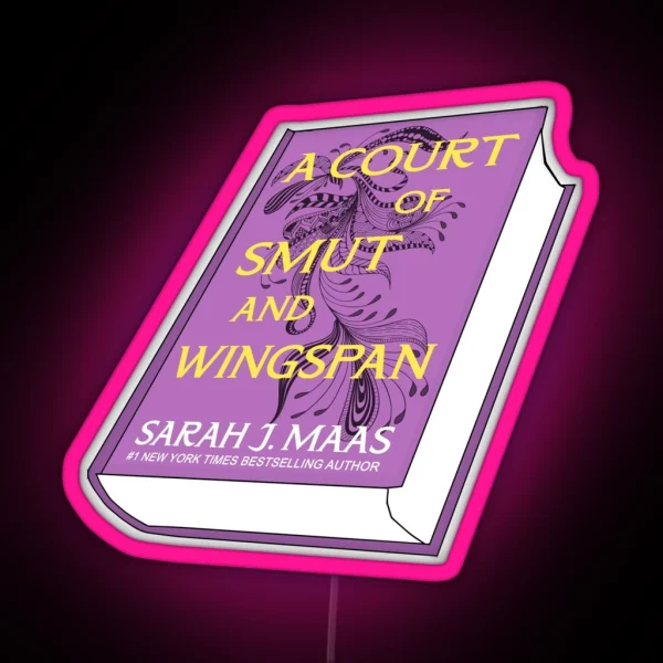 Acotar A Court Of Smut And Wingspan RGB Neon Sign