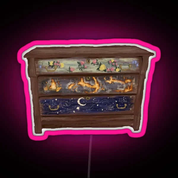 Acotar Archeron Sister S Painted Dresser RGB Neon Sign